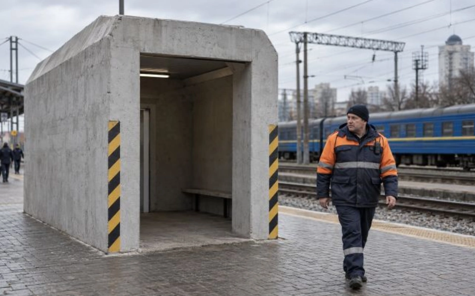 33 мобільні укриття встановила «Укрзалізниця» на Київщині