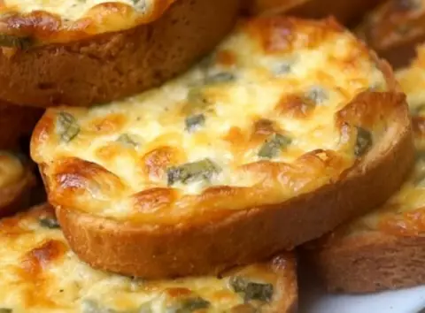 Швидкі грінки з плавленим сиром - легкий рецепт