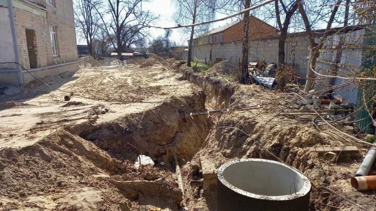 Бородянка: триває реконструкція будівлі «Інклюзивно-ресурсного центру»