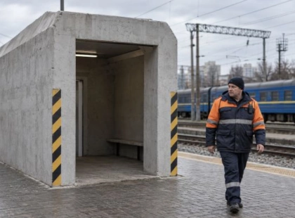 33 мобільні укриття встановила «Укрзалізниця» на Київщині