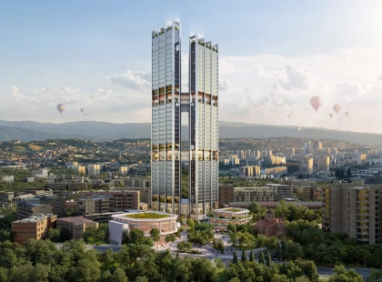 У Єревані зведуть хмарочоси з мостами-садами та видами на Арарат