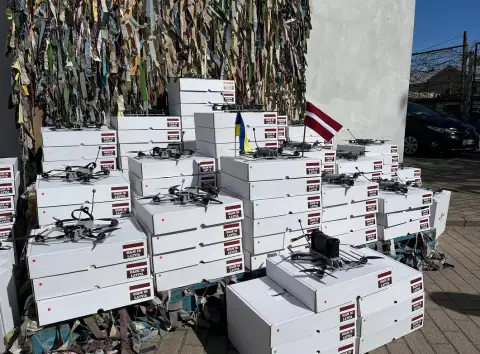 Латвія надіслала Україні 1500 нових ударних дронів